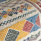Multi Coloured Kantha Quilt - SMALL - MJS26