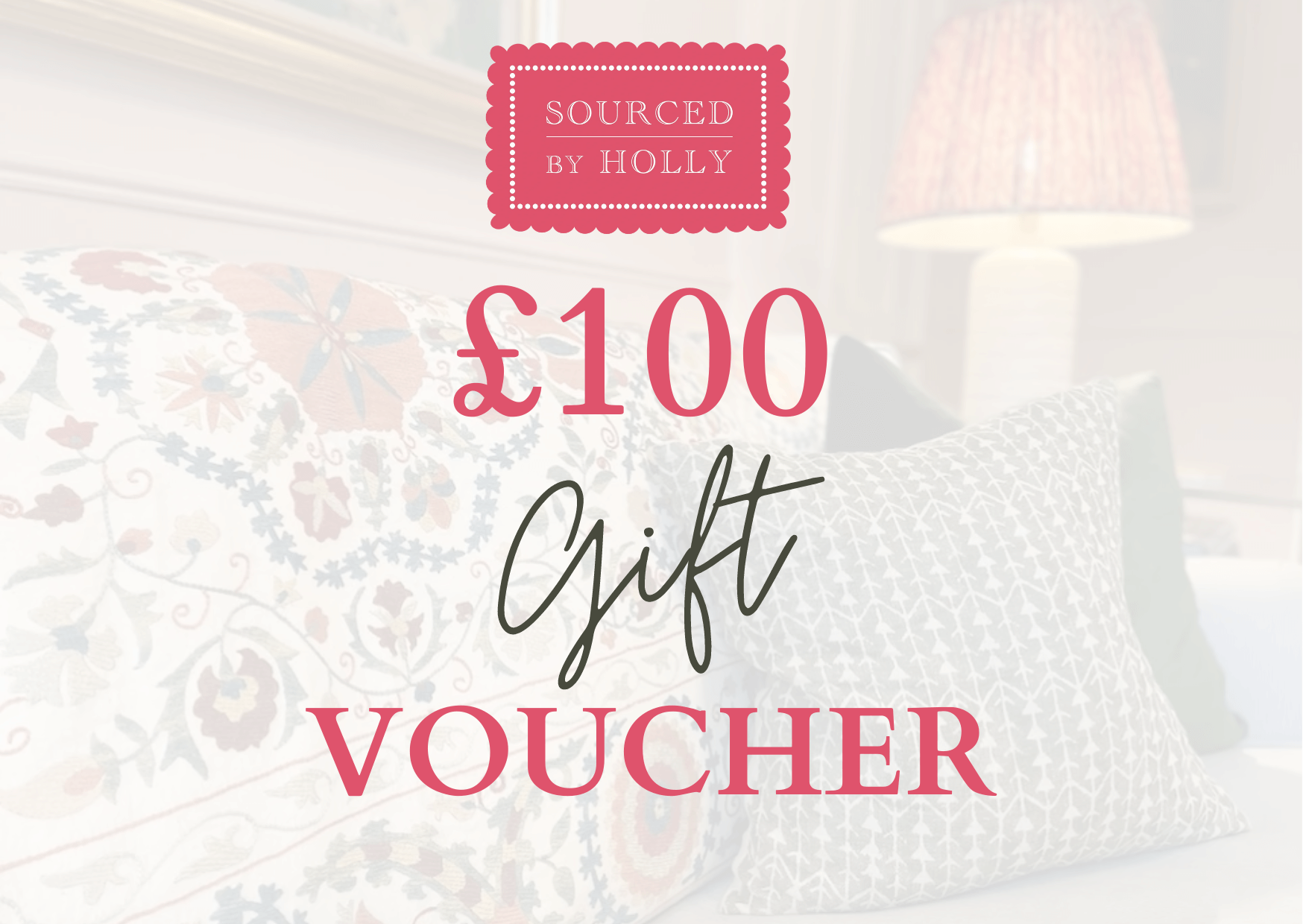 Gift Voucher from Sourced By Holly